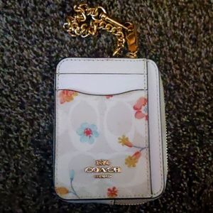 Coach mini wallet